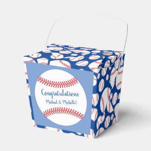 Little Slugger Baseball Baby shower Favor Box Bedankdoosjes