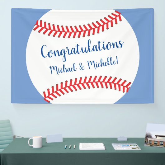Little Slugger Baseball Baby shower Spandoek (Beurs)