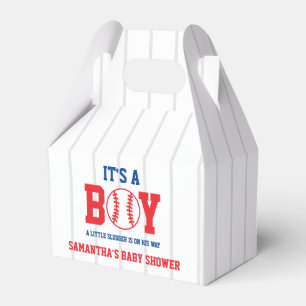 Little Slugger Baseball Boy Baby shower Bedankdoosjes