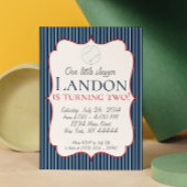 Little Slugger Baseball Party Invitation Kaart