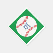 Little Slugger Baseball Verjaardagsfeestje Servet (Hoek)