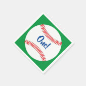Little Slugger Baseball Verjaardagsfeestje Servet (Hoek)