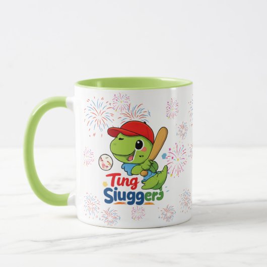 Little Slugger Best Wishes Mug Mok (Links)