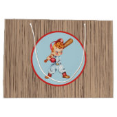 Little Slugger  Gift Bag Groot Cadeauzakje (Achterkant)