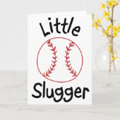 Little Slugger Kaart (Gele Bloem)