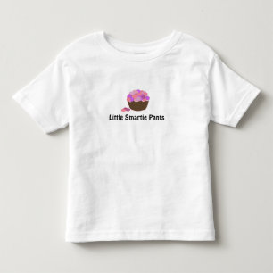 Little Smartie Pants Cupcake Ontwerp Kinder Shirts