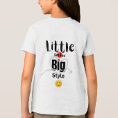 Little Smile Grote Stijl Kinder T-shirt # kinder t (Achterkant)
