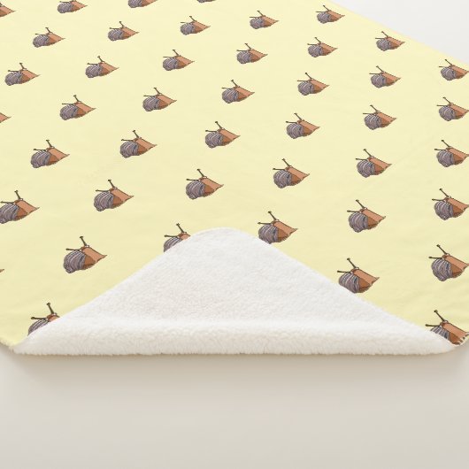 Little Snails Sherpa Deken - Uw kleuren (3/4)