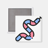 Little Snake Magneet (Voorkant / Achterkant)