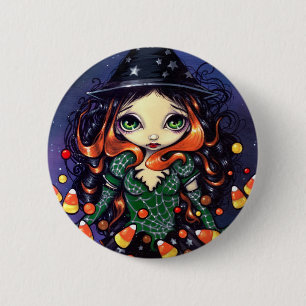 "Little Snoep Witch" Button