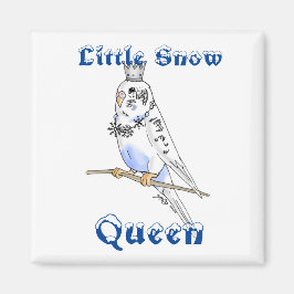 Little Snow Queen Budgie Magnet