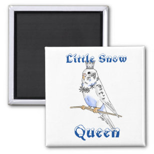 Little Snow Queen Budgie Magnet