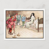 Little Snowdrop door Warwick Goble Briefkaart (Voorkant)