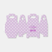 Little Snowflake 1st Birthday Bedankdoosjes (Uitgevouwen)