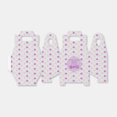 Little Snowflake 1st Birthday Bedankdoosjes (Uitgevouwen)