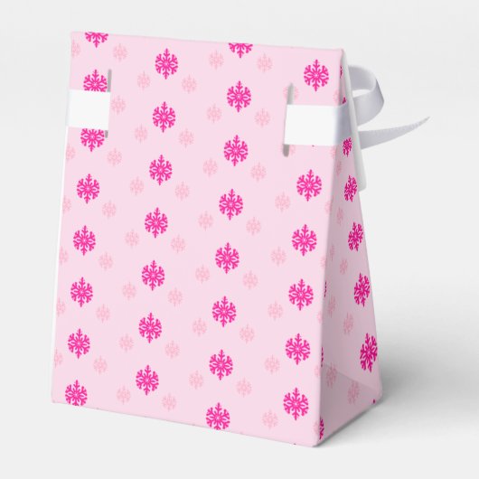 Little Snowflake 1st Birthday Bedankdoosjes (Achterkant)