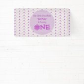 Little Snowflake 1st Birthday Spandoek (Insitu)