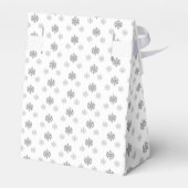 Little Snowflake 2e verjaardag Bedankdoosjes (Achterkant)