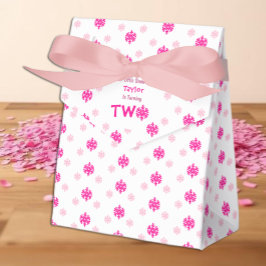 Little Snowflake 2e verjaardag Bedankdoosjes