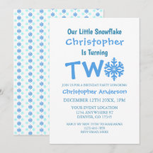 Little Snowflake 2e verjaardag