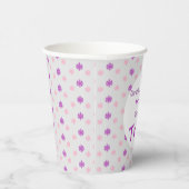 Little Snowflake 2e verjaardag Papieren Bekers (Rechts)