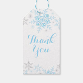 Little Snowflake Baby shower Gift Label Cadeaulabel