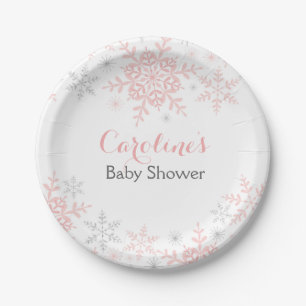 Little Snowflake Baby shower papier Bord