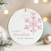 Little Snowflake Girl Ornament