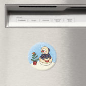 "Little Snowgirl" Magneet (Insitu (Vaatwasser))