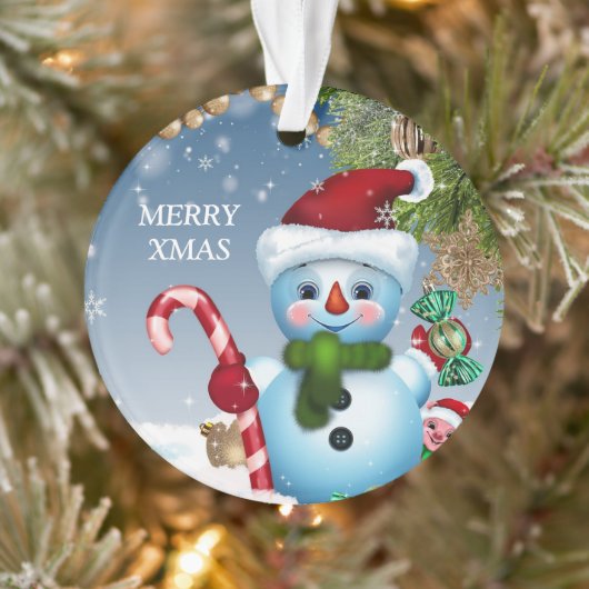 Little Snowman Ornament (Boom)