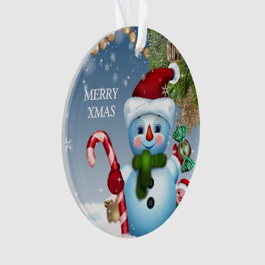 Little Snowman Ornament (voorkant)