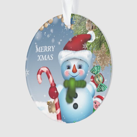 Little Snowman Ornament (voorkant)