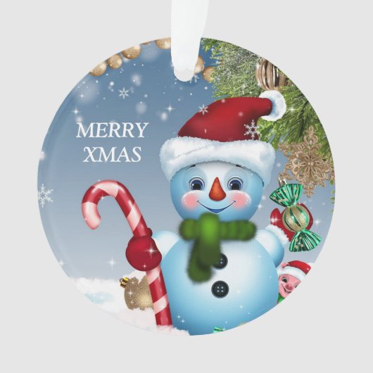 Little Snowman Ornament (voorkant)