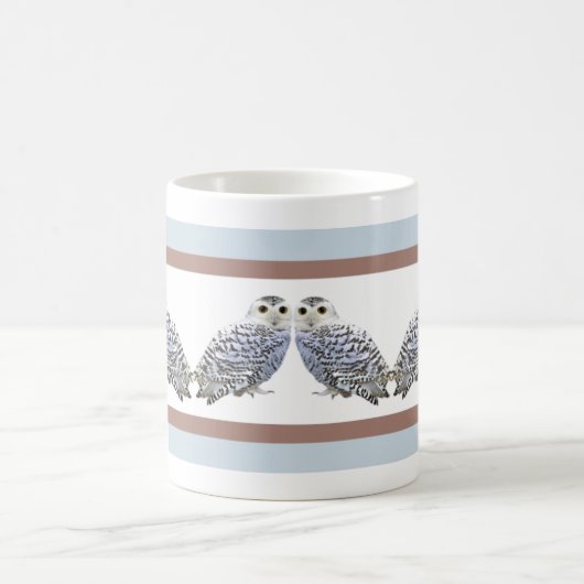Little Snowy Owls Koffiemok (Center)