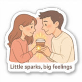 Little Sparks – Magic Touch-versie Sticker (Voorkant)