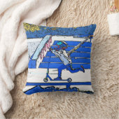 Little Speedster - Scooter Rider Kussen (Deken)