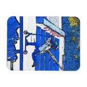 Little Speedster - Stunt Scooter Rider Magneet (Horizontaal)