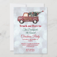 Little Speelgoed Truck Merry Kerstparty