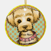 Little Spike Dog Keramisch Ornament (Voorkant)