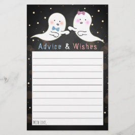 Little Spirit Halloween Gender Reclame Party Advis