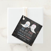 Little Spirit Halloween Ghosts Gender Reopenbaart  Bedankjes Labels (In situ)