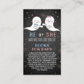 Little Spirit Halloween Ghosts Gender Reopenbaart  Informatiekaartje (Voorkant)