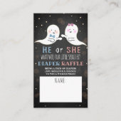 Little Spirit Halloween Ghosts Gender Reopenbaart Informatiekaartje (Voorkant)