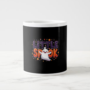 Little Spook Schattigee Halloween Creatieve Stijl Grote Koffiekop