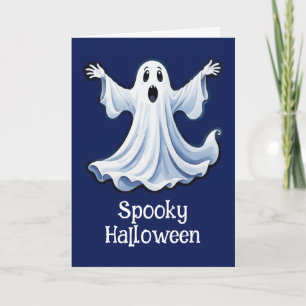 Little Spooky Ghost - Halloween 11 - Fan Fun Kaart