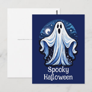 Little Spooky Ghost - Halloween 16 - Fan Fun Briefkaart