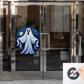 Little Spooky Ghost - Halloween 16 - Fan Fun Raamsticker (Kantoordeur)