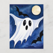 Little Spooky Ghost - Halloween 7 - Fan Fun Briefkaart (Voorkant)