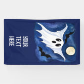 Little Spooky Ghost - Halloween 7 - Fan Fun Spandoek (Horizontaal)