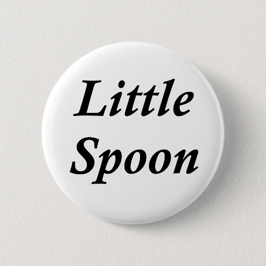 Little Spoon Ronde Button 5,7 Cm (Voorkant)
